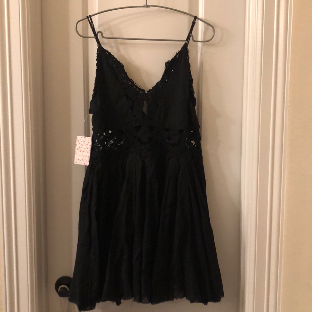 NWT Free People Black Dress